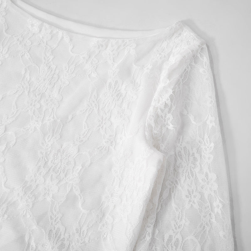 Chic in Weiß: Das Must-Have-Spitzenkleid