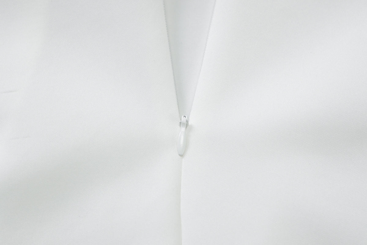 White Blossom Off-Shoulder dress
