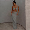 Modernes Co-Ord Set mit Maxi-Rock
