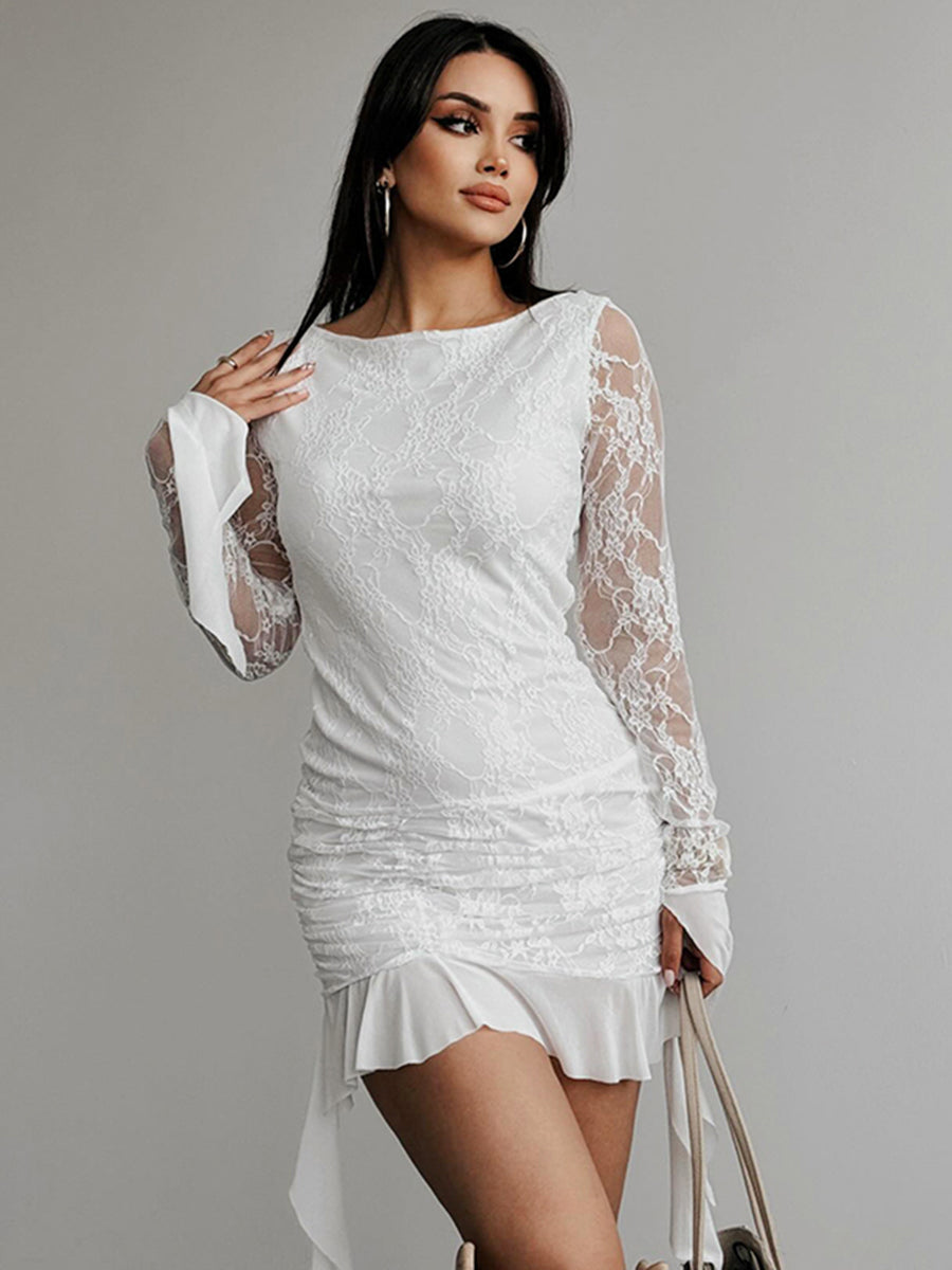 Chic in Weiß: Das Must-Have-Spitzenkleid