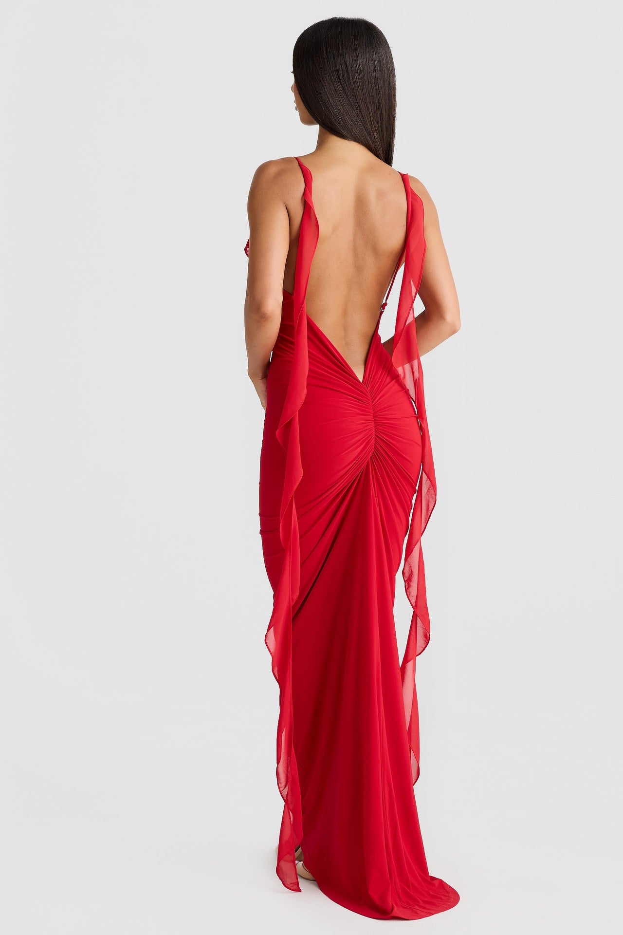 Velvet Rouge Maxi dress