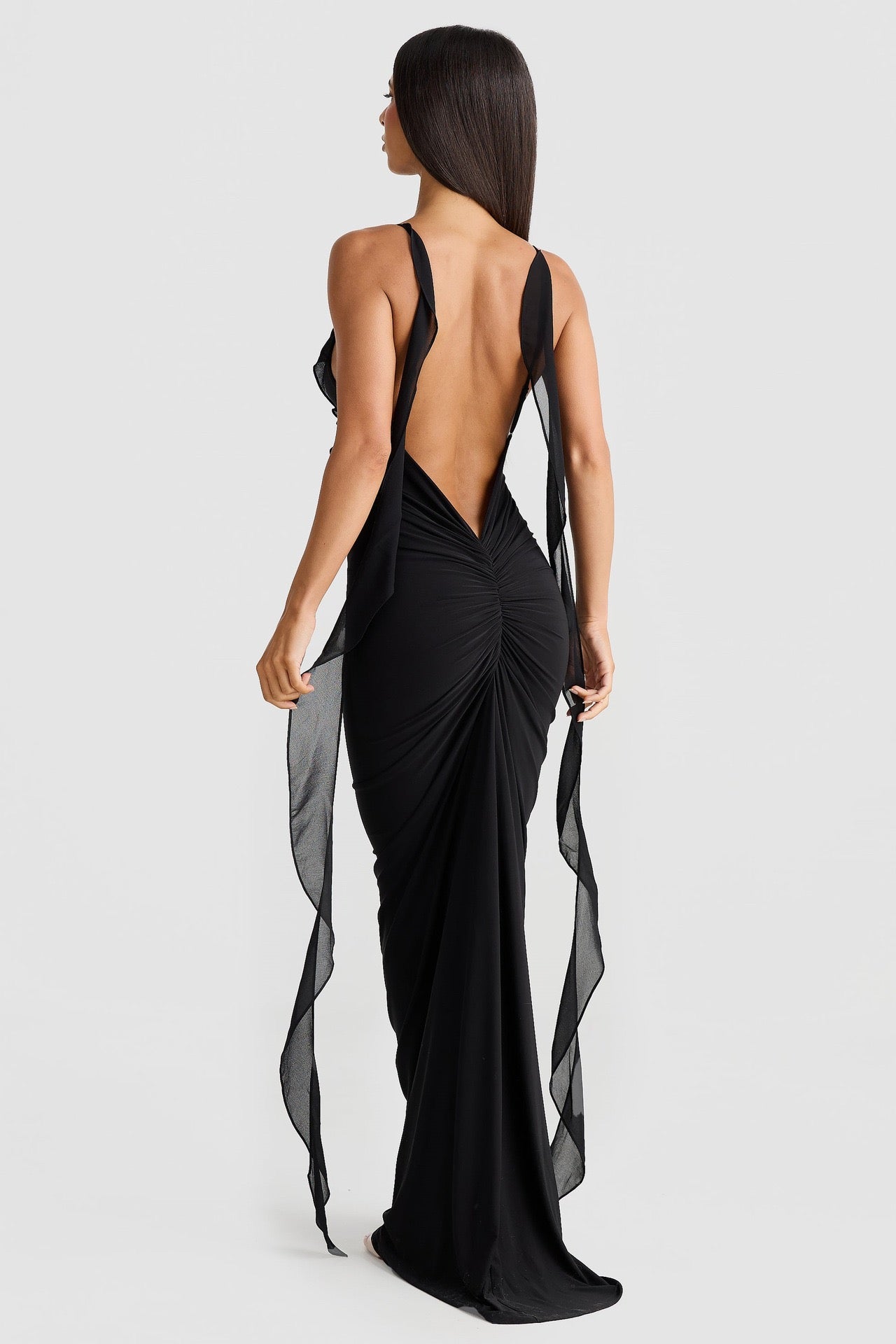 Velvet Rouge Maxi dress